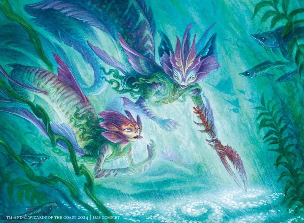 Silvergill Mentor - Illustration by Iris Compiet