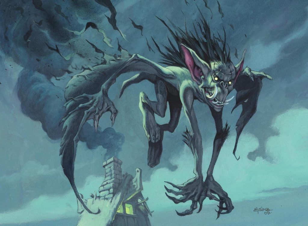 Soot Imp - Illustration by Jesper Ejsing