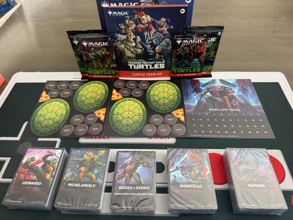 Turtle Team-Up Contents
