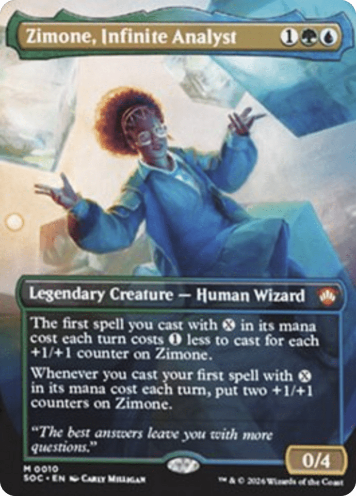 Zimone, Infinite Analyst