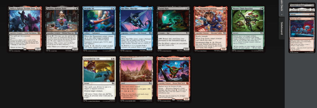 Teenage Mutant Ninja Turtles Pick-Two Draft