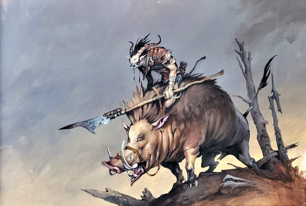 Boartusk Liege - Illustration by Jesper Ejsing