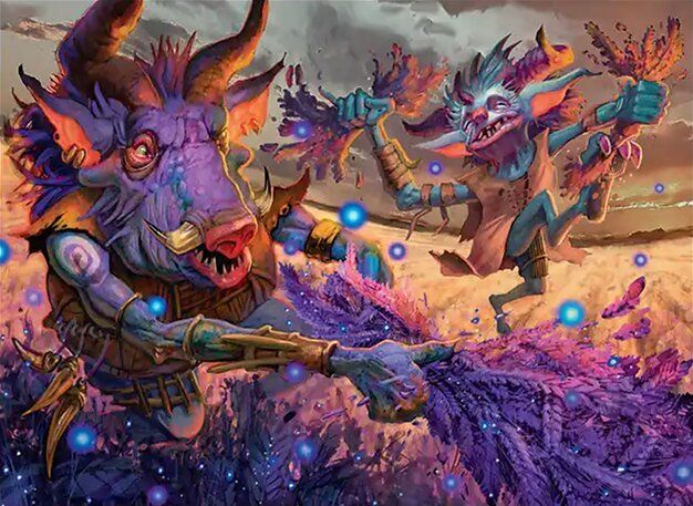 Boggart Mischief - Illustration by Ron Spears