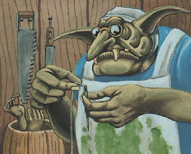 Goblin Chirurgeon - Illustration by Daniel Gelon