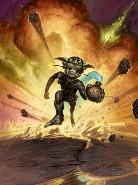 Goblin Ruinblaster - Illustration by Matt Cavotta