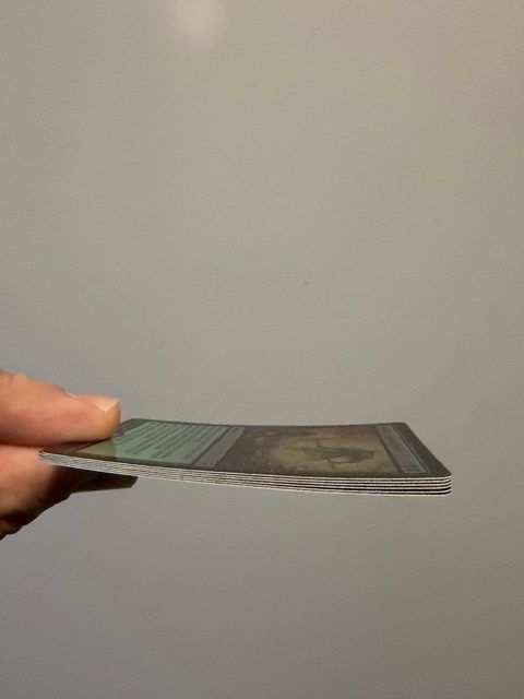 foil curling (ProxyPrintery)