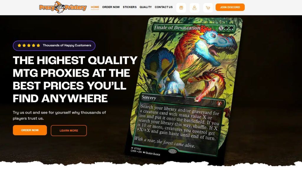 ProxyPrintery Homepage