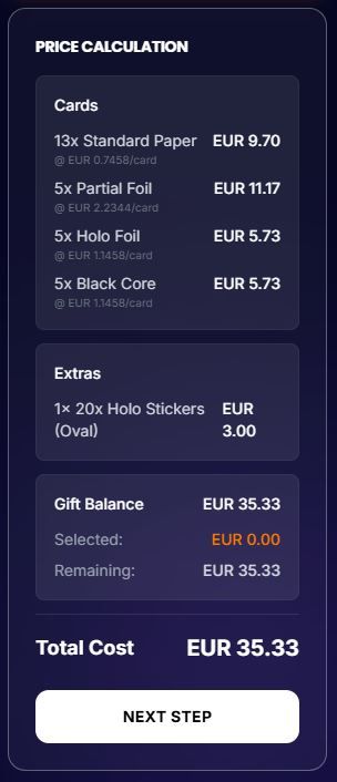 ProxyPrintery pricing