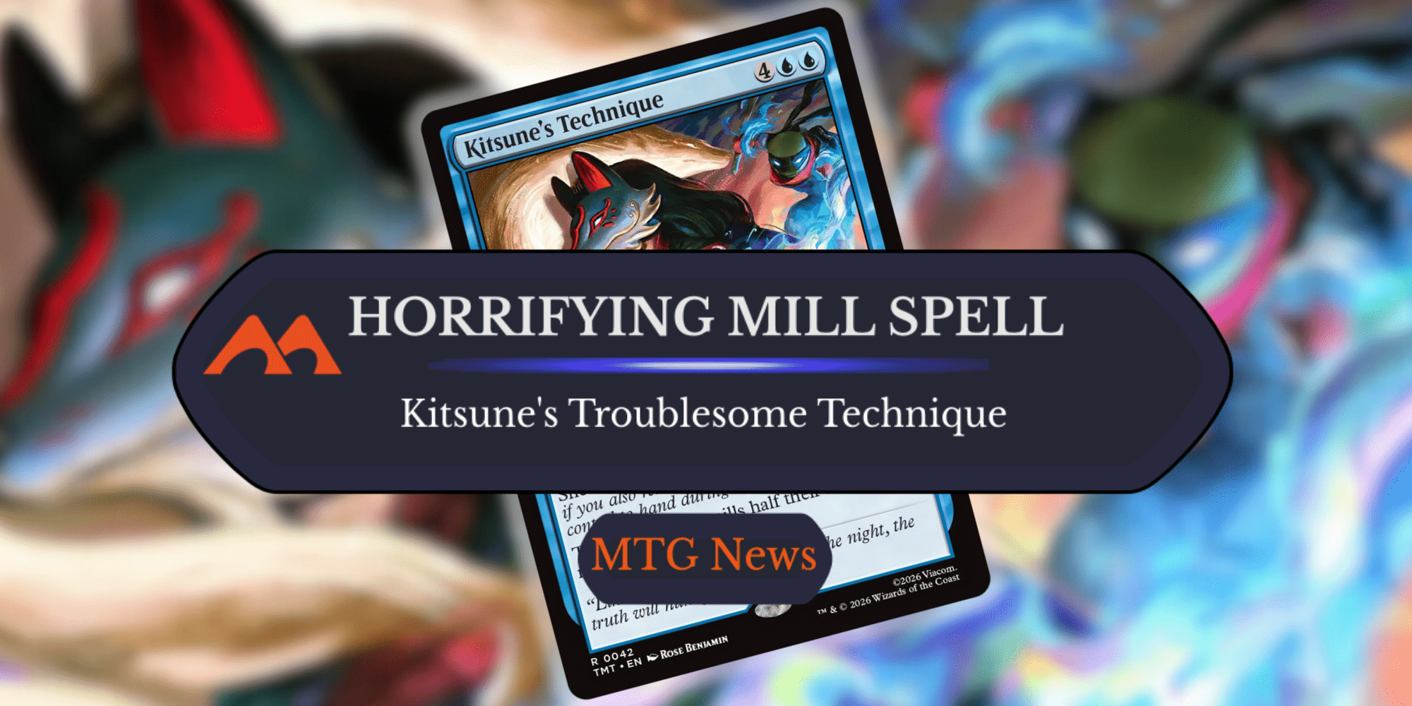 mtg kitsune commander deck MTG SECRET LAIR PLAYSTATION SUPER DROP UNCHARTED: SAGA OF THIEVES REGU –  Multizone: Comics And Games main image 0
