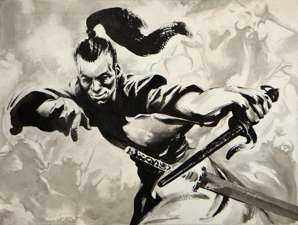 Memory of Toshiro - Illustration by Sidharth Chaturvedi