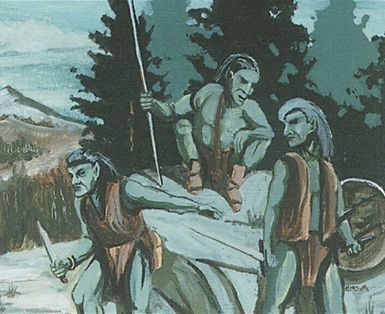 Mons's Goblin Raiders - Illustration by Jeff A. Menges