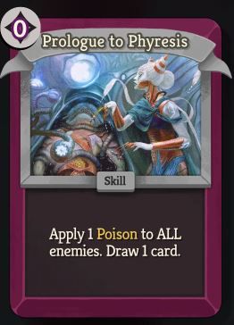 Prologue to Phyresis Slay the Spire 2