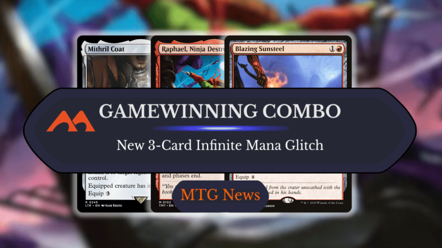 TMNT Rare Creates New 3 Card Infinite Mana Combo