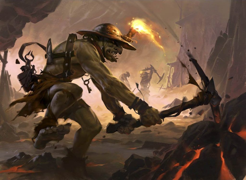 Skirk Prospector - Illustration by Slawomir Maniak