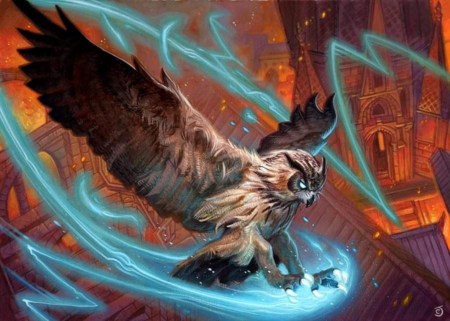 Sky Theater Strix (War of the Spark) - art by Chris Seaman