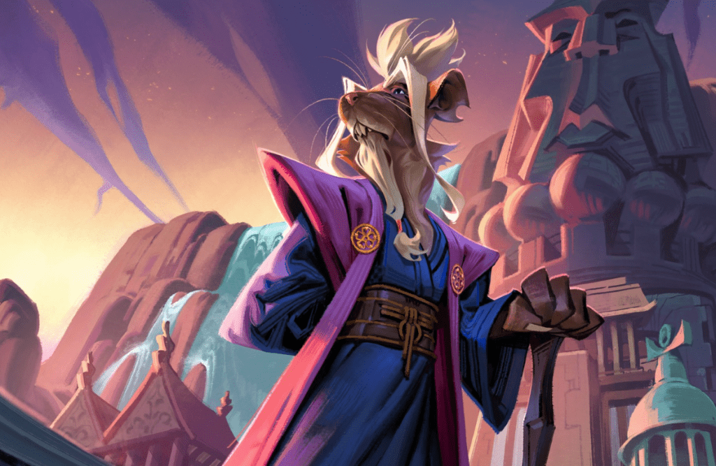 Splinter, Aging Champion - Illustration by Thomas Chamberlain-Keen