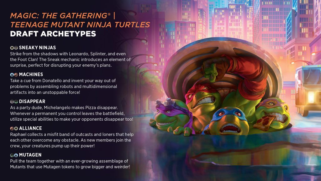TMNT Draft archetypes
