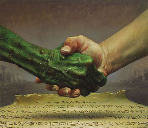 Truce - Illustration by Donato Giancola