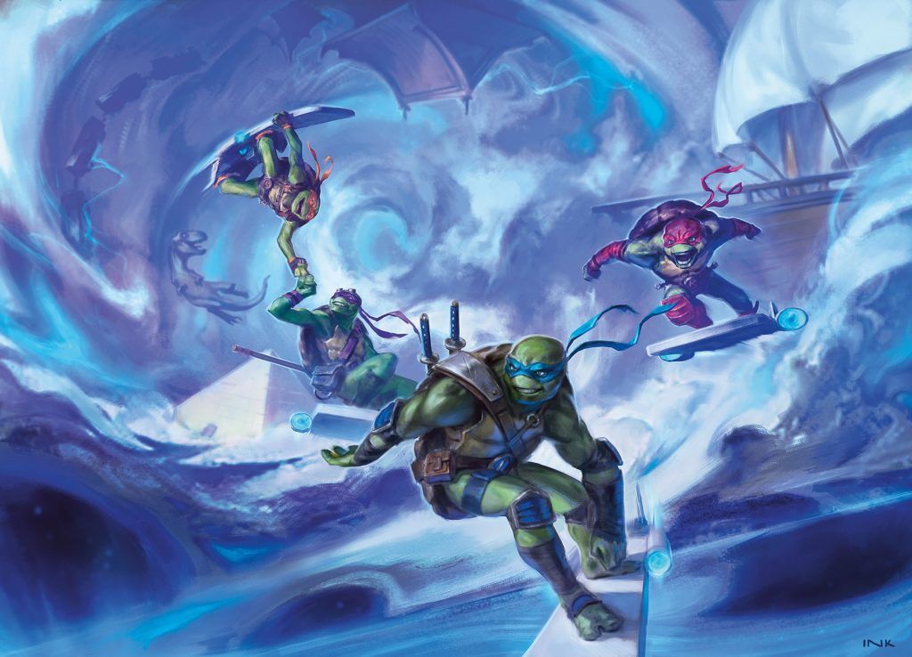 Turtles in Time - Illustration by Inkognit