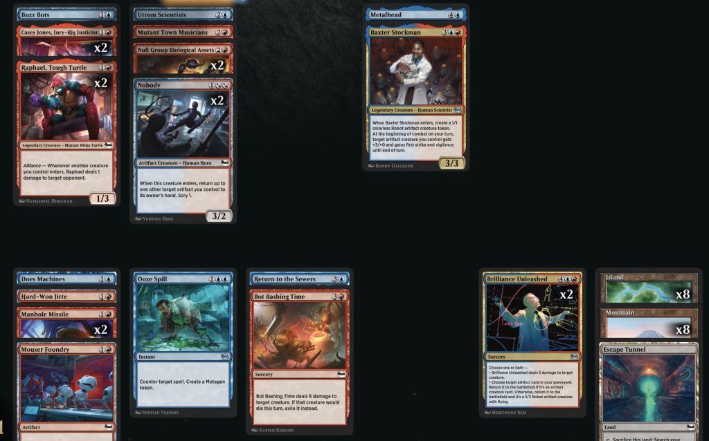 Teenage Mutant Ninja Turtles UR Example