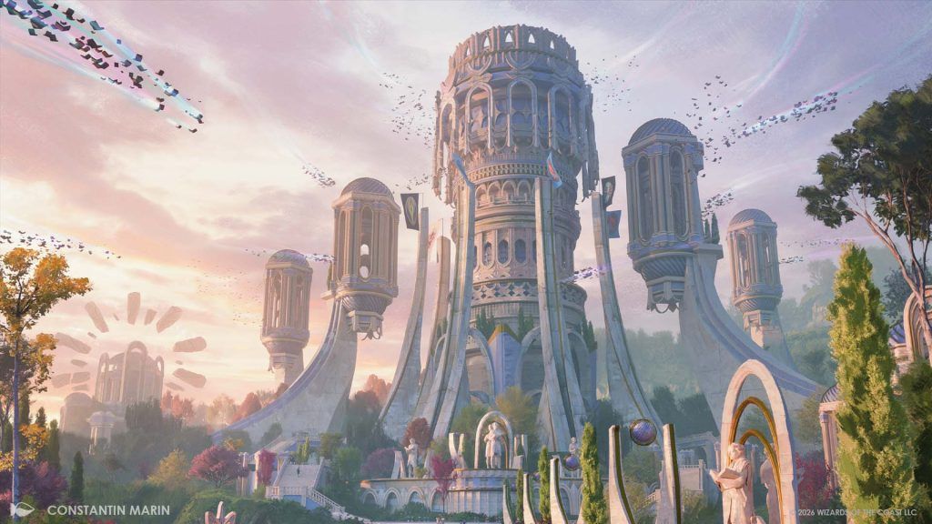 Unnamed Secrets of Strixhaven Art - Illustration by Constantin Marin