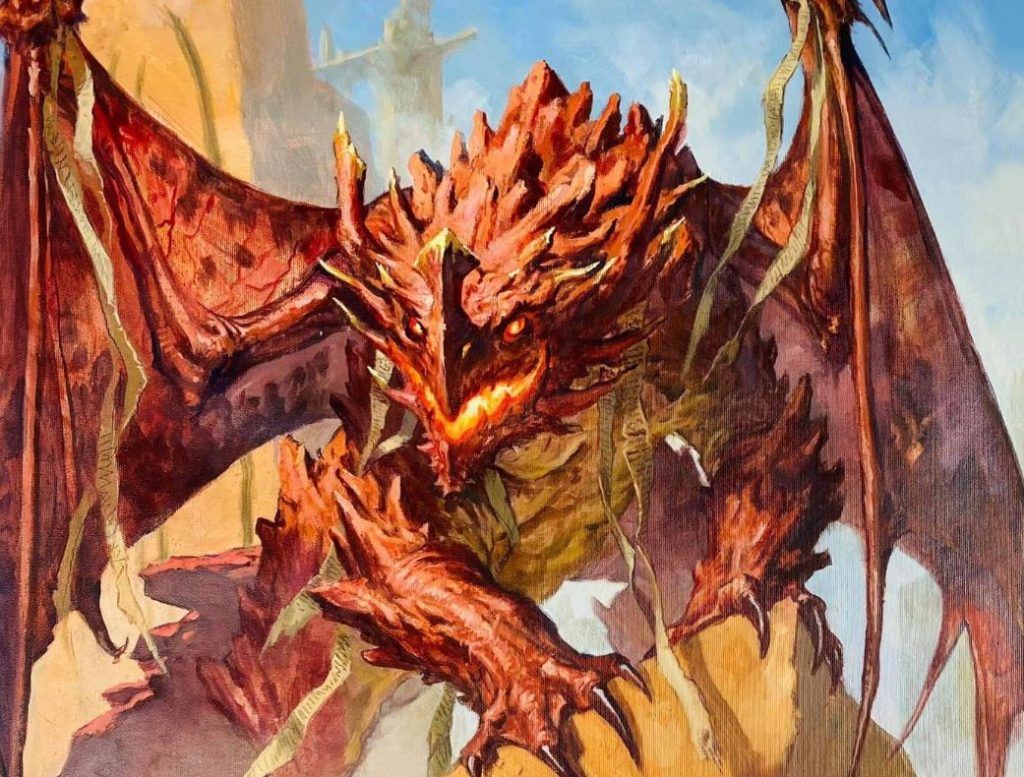 Velomachus Lorehold - Illustration by Karl Kopinski