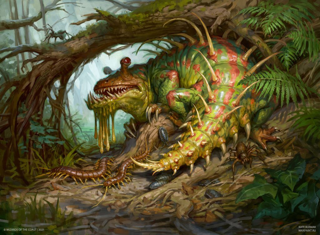 Blex, Vexing Pest (Strixhaven School of Mages) - art by Ekaterina Burmak