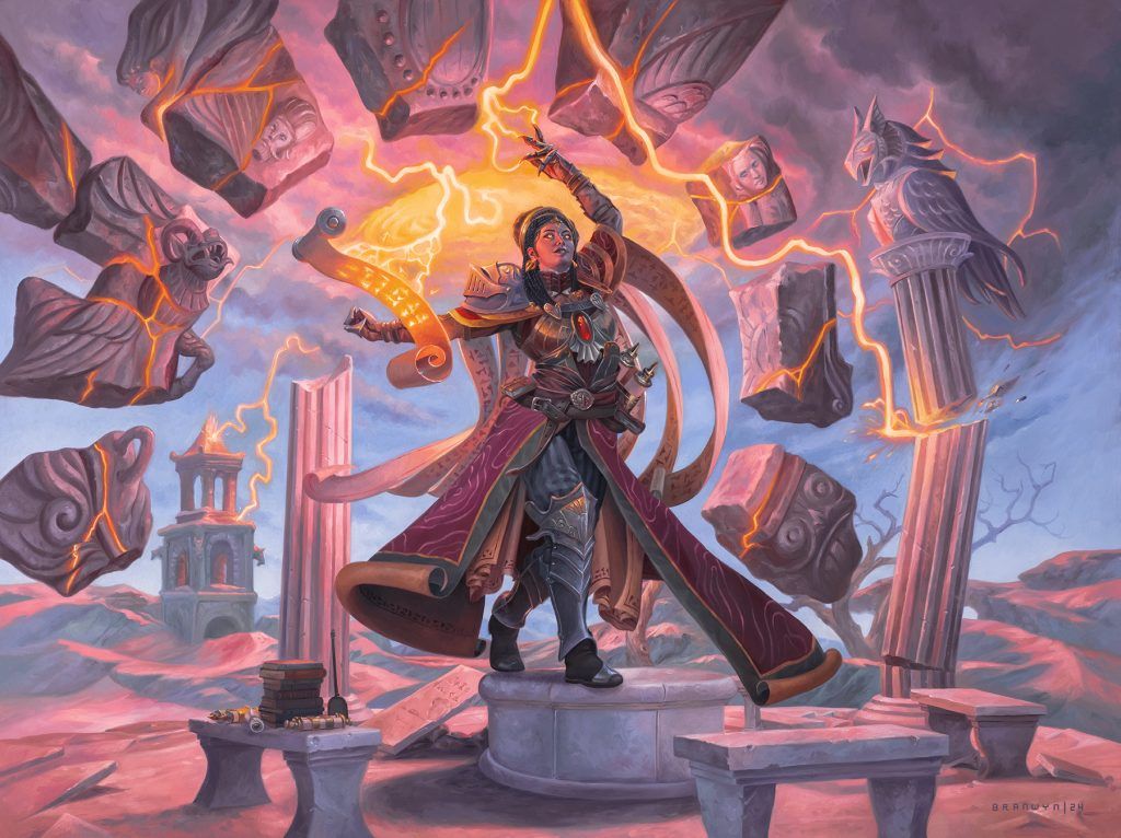 Emeritus of Conflict - Illustration by Alix Branwyn