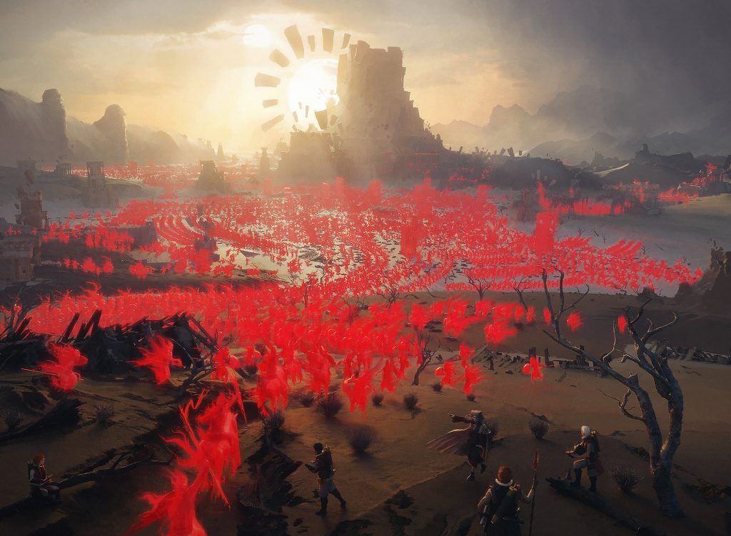 Fields of Strife - Illustration by Josu Solano