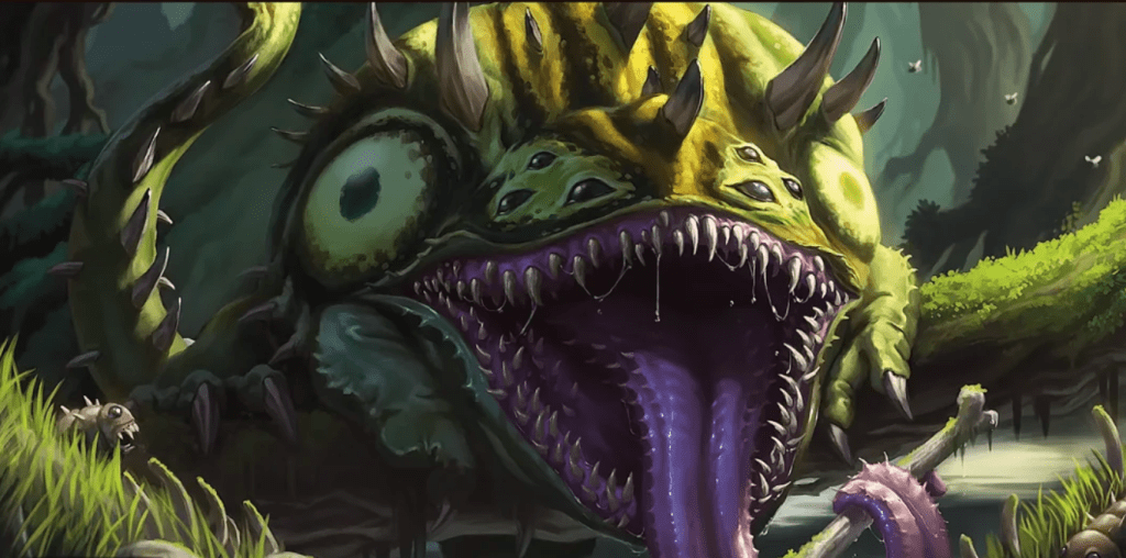 Gorma, the Gullet - Illustration by Brian Valeza
