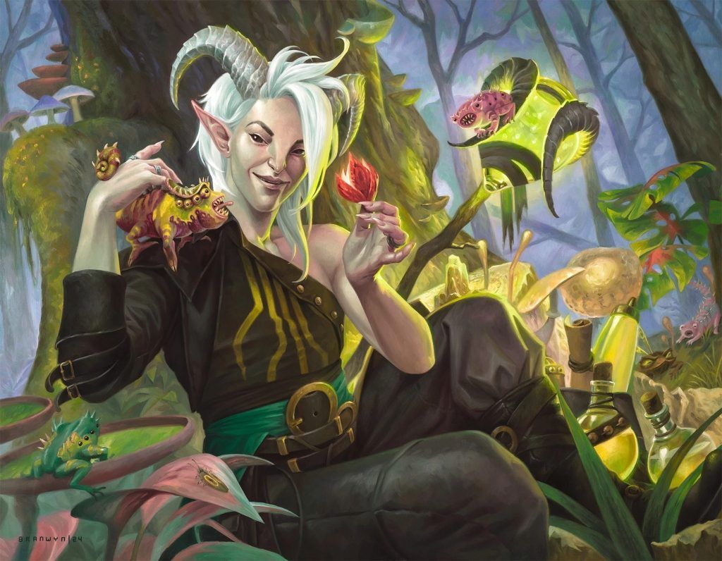 Lluwen, Exchange Student - Illustration by Alix Branwyn