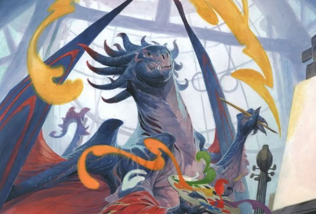 Prismari, the Inspiration - Illustration by Wayne Reynolds