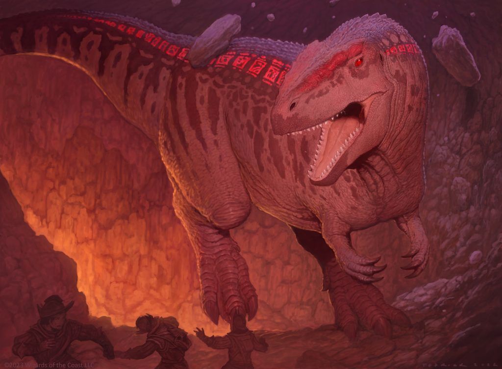 Seismic Monstrosaur - Illustration by John Tedrick