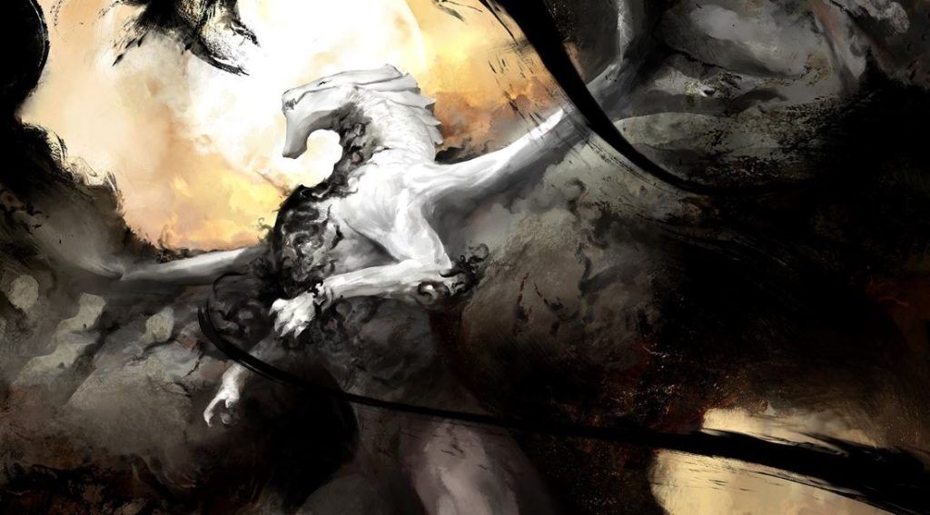 Shadrix Silverquill - Illustration by Kekai Kotaki