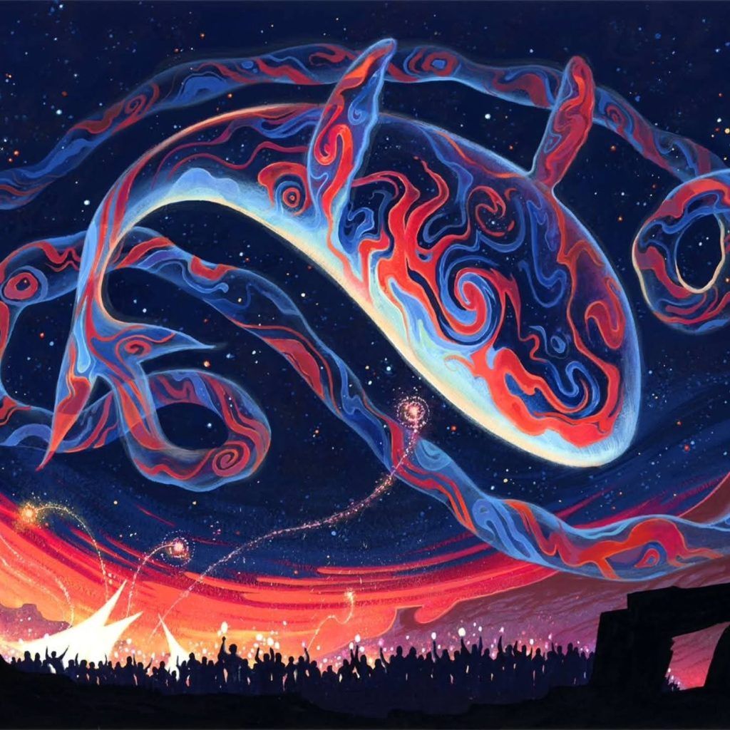 Spectacular Skywhale - Illustration by Serena Malyon