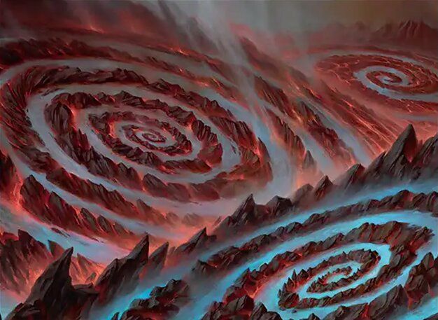 Turbulent Springs - Illustration by Sergey Glushakov