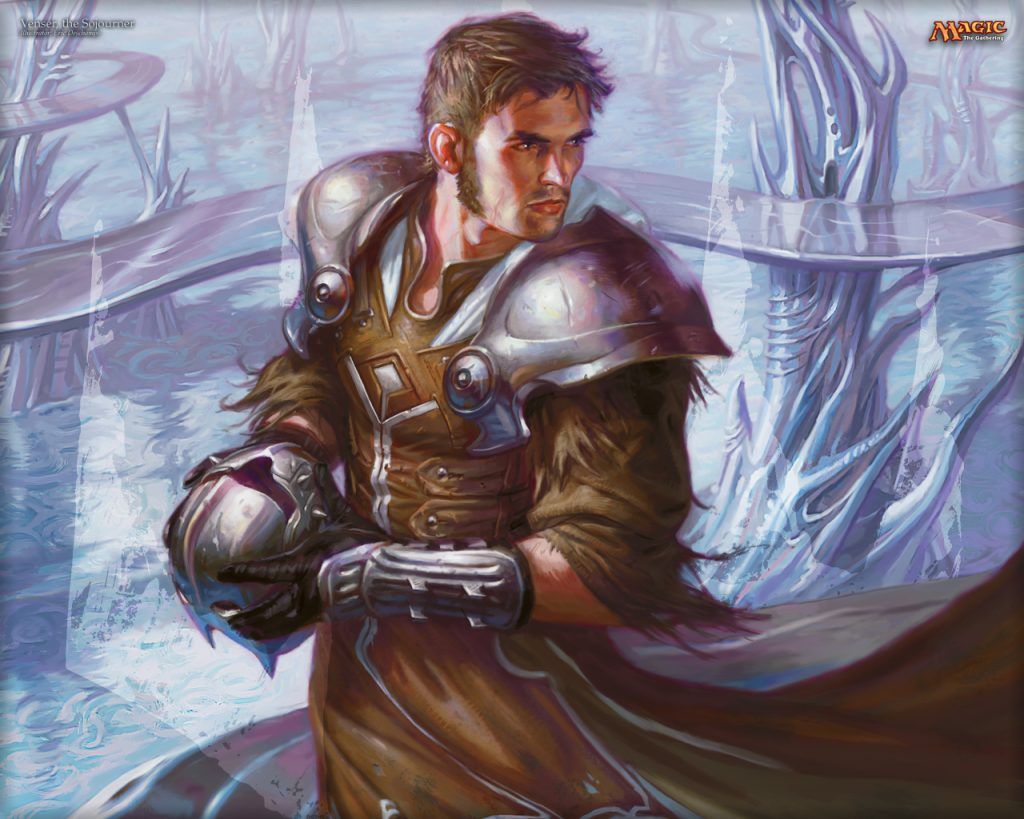 Venser, the Sojourner - Illustration by Eric Deschamps