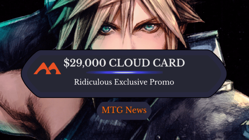 Absurd Final Fantasy Cloud Promo Card Hits $29,000