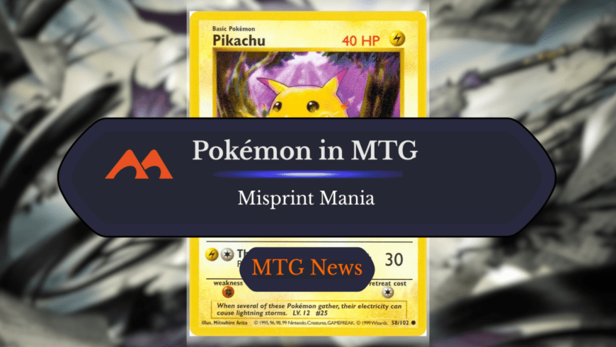 Incredible Pokémon Misprint Creates Mega Rare Magic Card