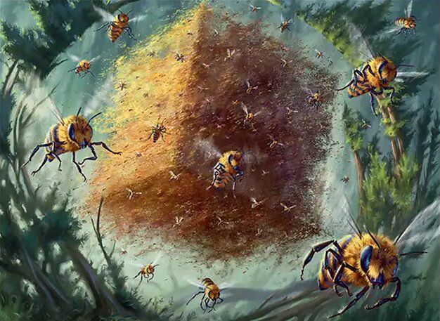 Cuboid Colony - Illustration by Alexandre Honoré