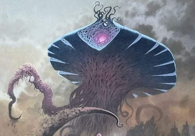 Emrakul, the Aeons Torn - Illustration by Kev Walker
