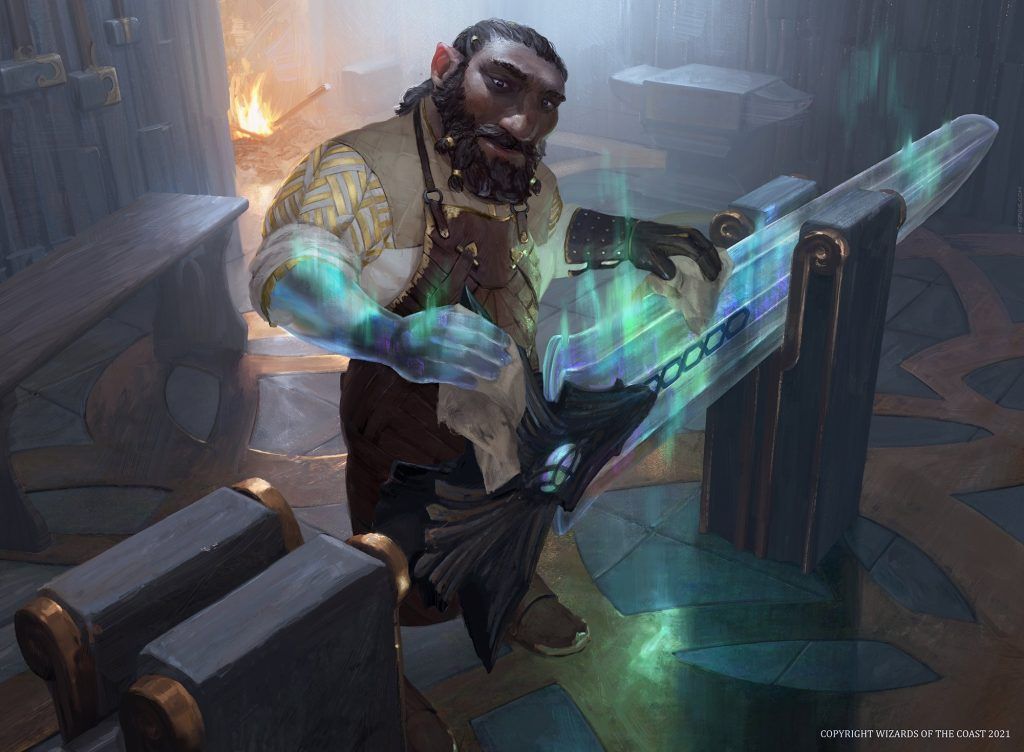 Koll, the Forgemaster - Illustration by Bram Sels