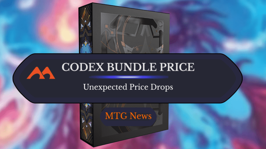 MTG Codex Bundles Suddenly Drop in Price Out of Nowhere