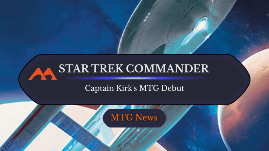 William Shatner Appears as Young Captain Kirk in Star Trek’s First MTG Card