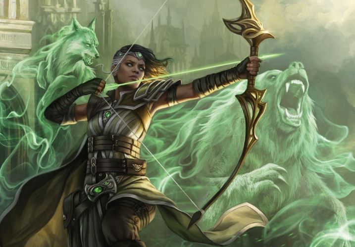 Vivien, Champion of the Wilds - Illustration by Magali Villeneuve