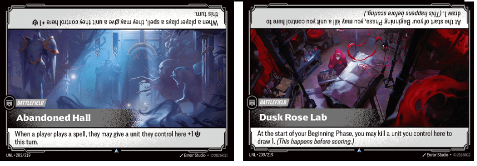 Riftbound battlefield cards
