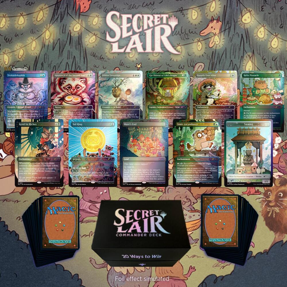 20 Ways to Win Secret Lair Commander deck