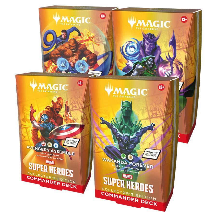 Marvel Super Heroes Collector Commander Decks