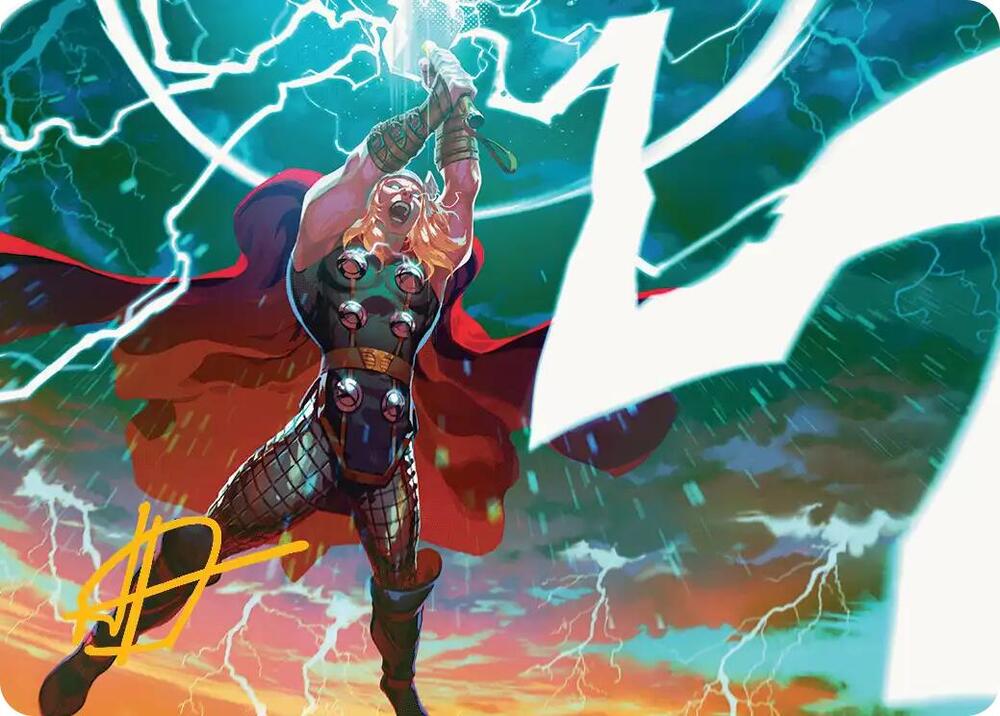 Lightning Strike - Illustration by Toni Infante