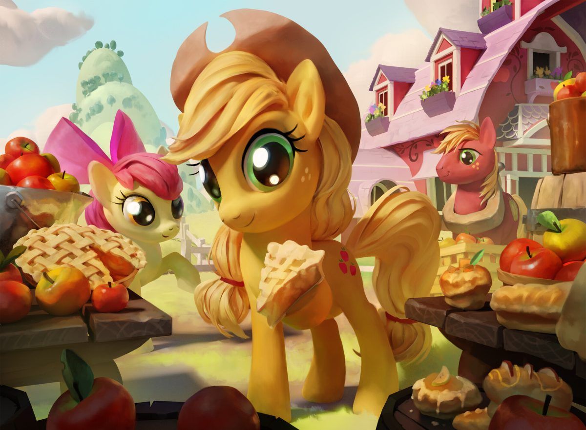 Applejack - Illustration by John Thacker